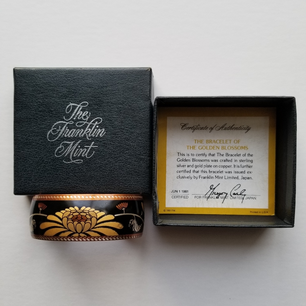 Franklin Mint bracelet